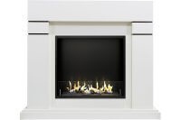 Биокамин в портале Firezo Lindos Белый, стандарт